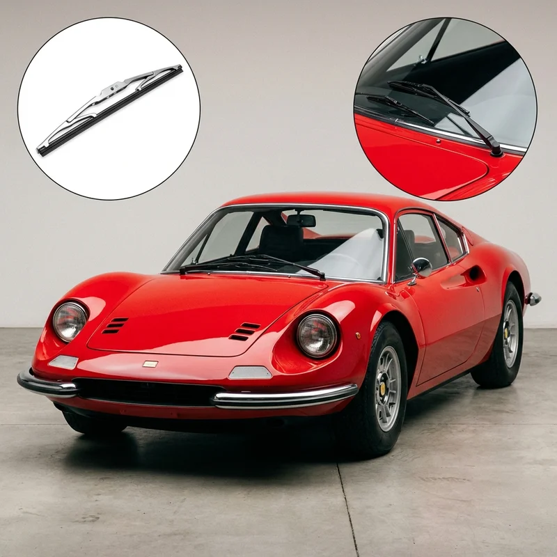 Passenger Side Wiper Blade for Ferrari Dino 246 GT (1970 - 1973) - 1